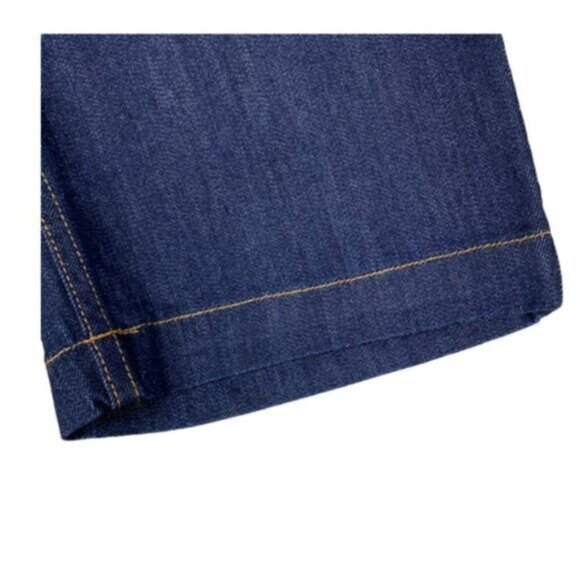 Ryb Ride Your Bike Womens Indigo Denim Jean Dark Wash Cycling Shorts US 26 - Picture 9 of 14